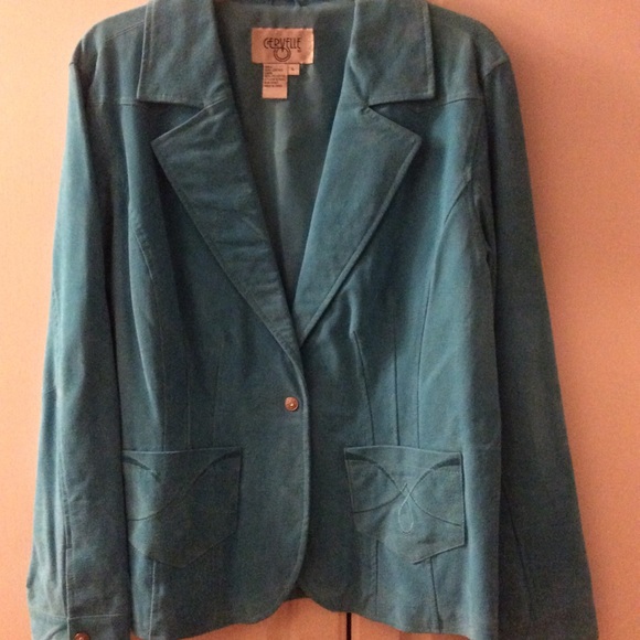 Women’s Size Large Leather Jacket by Cervelle - Picture 1 of 4